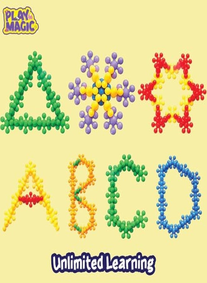 PlayMagic Star Interlink Constrution Play - 700 Pcs - Image 3